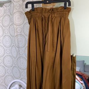 Brown Wide Legged Pants